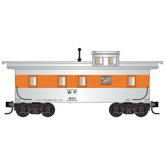 Micro-Trains Western Pacific Caboose Reprint