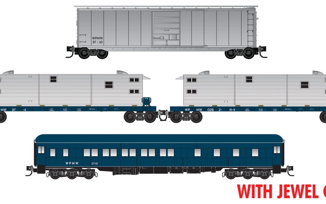 Micro-Trains Western Pacific MOW 4-Pack