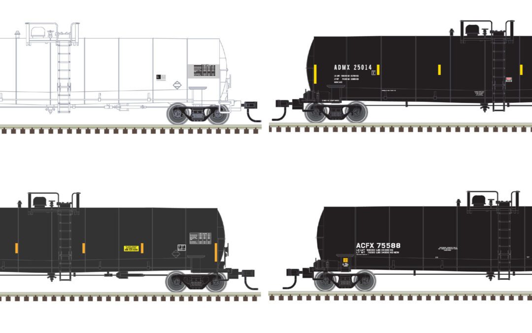 Atlas Master N ACF 23,500 Gallon Tank Car