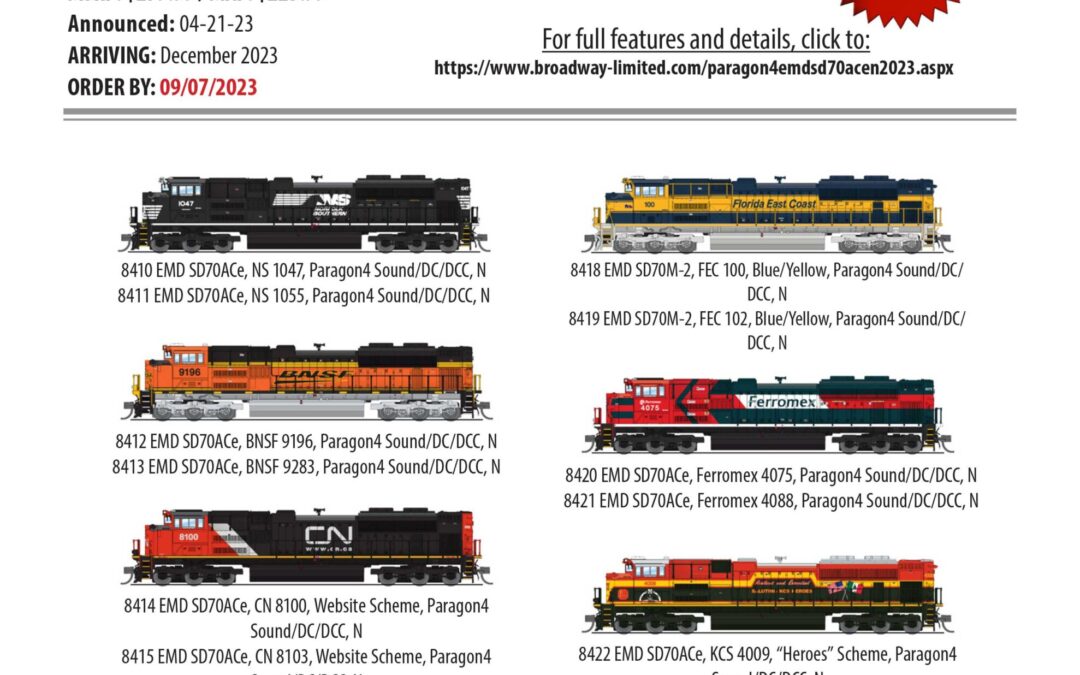 N-Scale-SD40-2-Pacific-and-SD70ACe–2-10 | N Scale Model Trains | Fifer ...