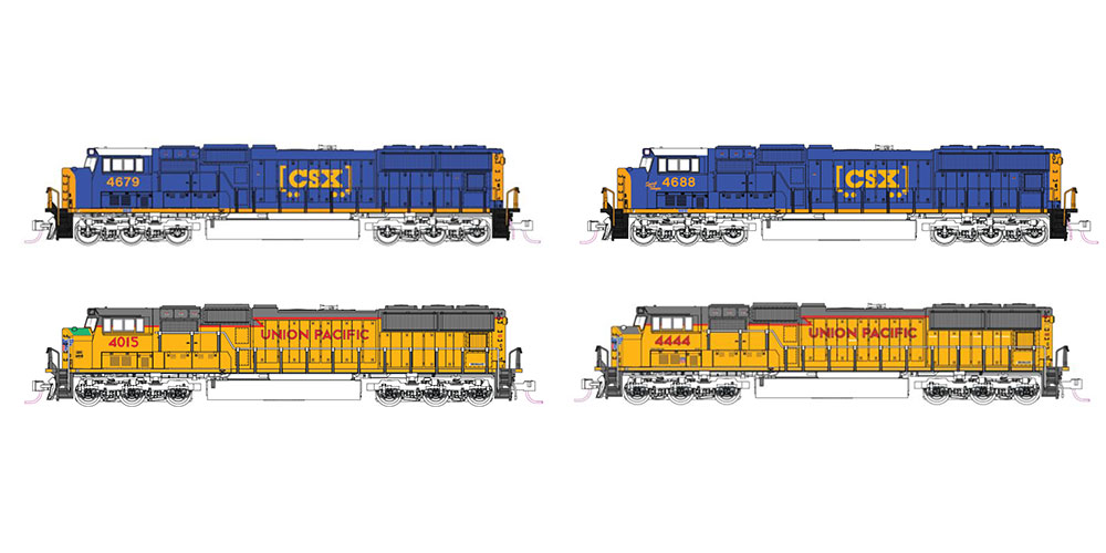 Kato SD70M Locomotives